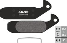 GALFER PAST. FRENO FD246G1053 MTB MGUSTA f.p.